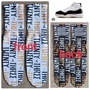 Jordan 11 gratitude socks